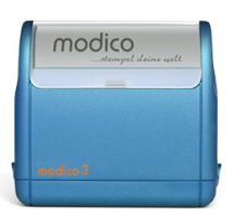 modico 3 - Abdruckfläche 49x15mm bis 4 Zeilen Text