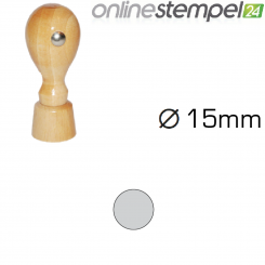 Holzstempel ∅ 15mm 