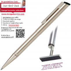 3004TG Pearl-Nickel mit Textplattengutschein 