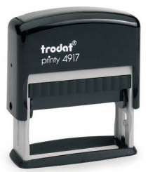 Printy 4917 schwarz 50x10mm  blau 