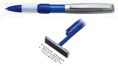 50692 Blau/Silber mit Textplattengutschein 