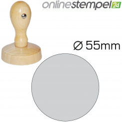 Holzstempel ∅ 55mm 