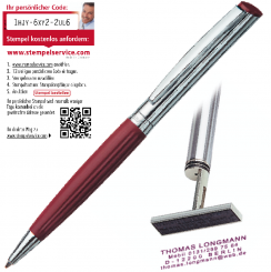 6261TG bordeaux mit Textplattengutschein 