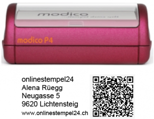modico P4 rot QR 57x20mm 