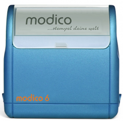 modico 6 blau 63x33mm schwarz
