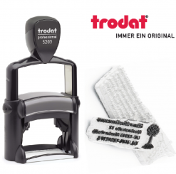 Textplatte zu Professional 5203, 49x28mm 