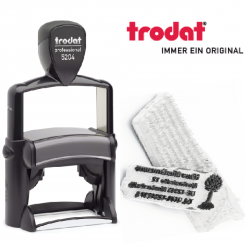 Textplatte zu Professional 5204, 56x26mm 