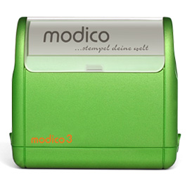 modico 3 grün 49x15mm schwarz